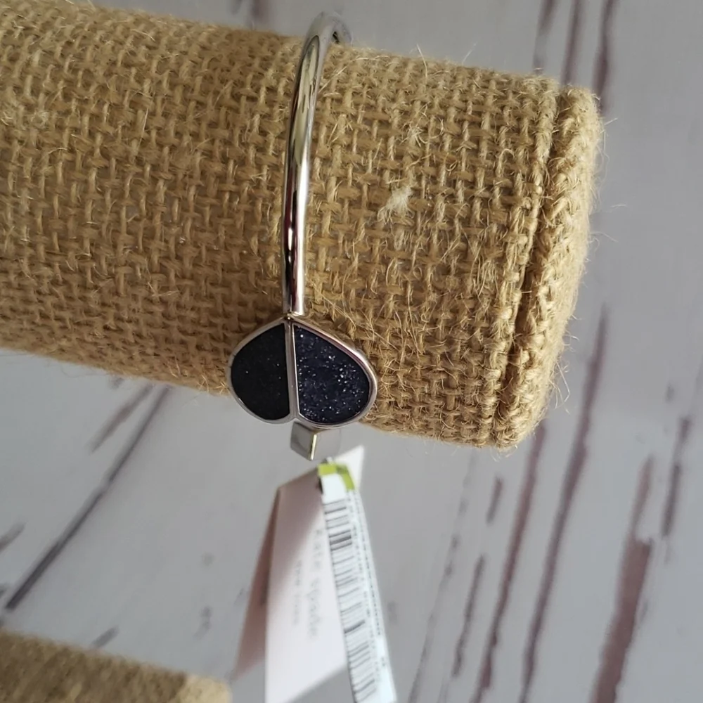 Kate Spade black/silver bracelet